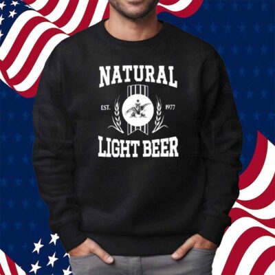 Natural Light Beer Est 1977 Shirt