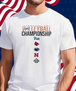 Ncaa Division I Women’s Volleyball Championship Pittsburgh Cardinals Penn State Cornhuskers 2024 Shirt