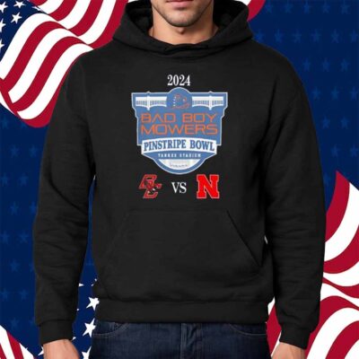 Nebraska Cornhuskers Vs Boston College Eagles 2024 Pinstripe Bowl Shirt