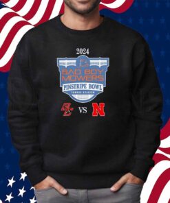 Nebraska Cornhuskers Vs Boston College Eagles 2024 Pinstripe Bowl Shirt