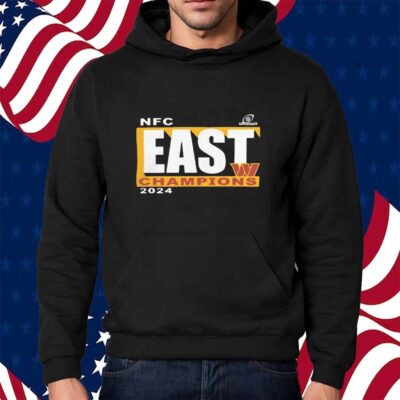 Nfl Playoff 2024 Washington Commanders Nfc East Champions Shirt