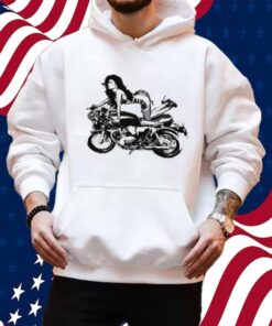 Nicki Minaj Pnkprnt Bike Rhinestone Shirt