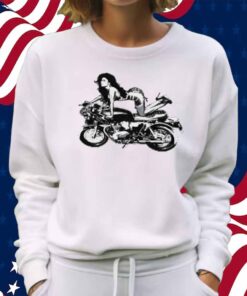 Nicki Minaj Pnkprnt Bike Rhinestone Shirt