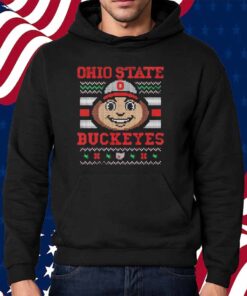 Ohio State Buckeyes football Brutus Christmas Shirt