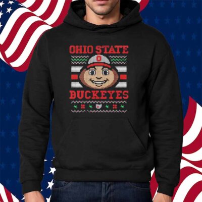 Ohio State Buckeyes football Brutus Christmas Shirt