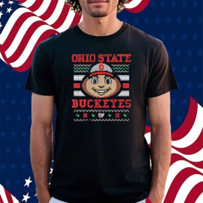 Ohio State Buckeyes football Brutus Christmas Shirt