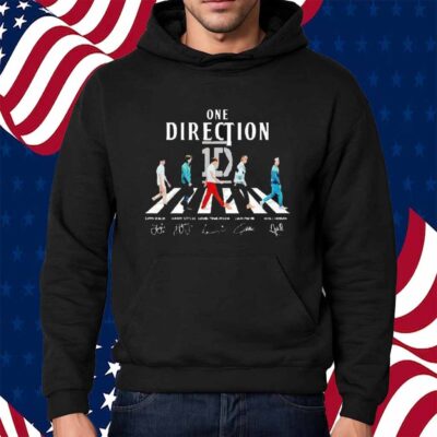 One Direction Walking Across Signatures Shirt