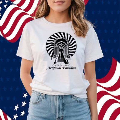 Onerepublic Gray Artificial Paradise Spiral 2024 Shirt