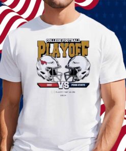 Penn State Nittany Lions vsSMU Mustangs College Football Playoff 2025 First Round Head-To-Head Shirt