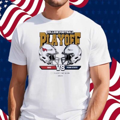Penn State Nittany Lions vsSMU Mustangs College Football Playoff 2025 First Round Head-To-Head Shirt