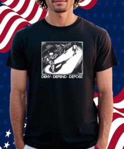 Punk With A Camera Deny Defend Depose Shirt