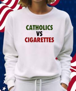 Ryan Cotter Catholics Vs Cigarettes Shirt
