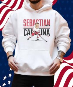 SEBASTIAN AHO CENTER ICE CARICATURE SHIRT