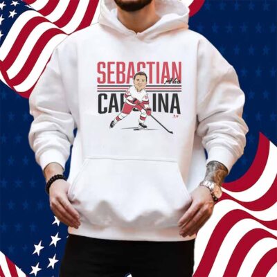 SEBASTIAN AHO CENTER ICE CARICATURE SHIRT
