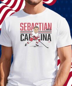 SEBASTIAN AHO CENTER ICE CARICATURE SHIRT