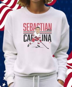 SEBASTIAN AHO CENTER ICE CARICATURE SHIRT