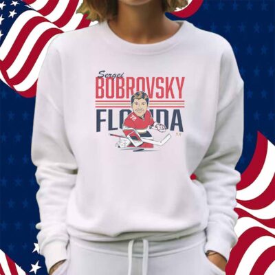 SERGEI BOBROVSKY CENTER ICE CARICATURE SHIRT