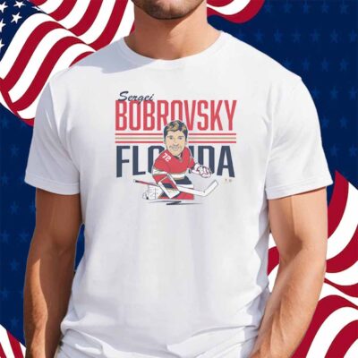 SERGEI BOBROVSKY CENTER ICE CARICATURE SHIRT