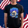 Sana X Detroit Lions Black Skull Football Ncaa Division 2024 Two Sides Shirt
