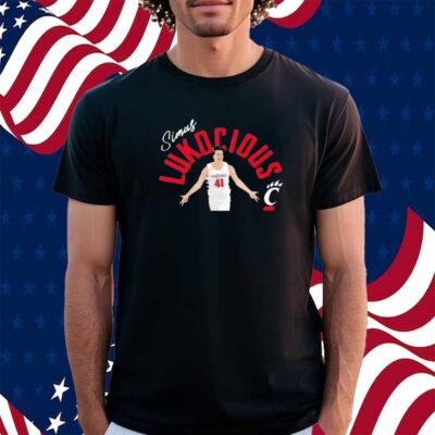 Simas Lukosius Cincinnati Bearcats Guard Player Shirt