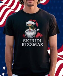Skibidi Rizzmas Christmas Rizz Santa Claus Charisma Kid Cool Shirt