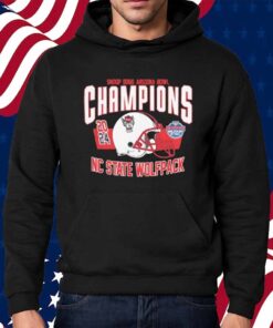Snoop Dogg Arizona Bowl NC State Wolfpack Go Bowling Military Bowl Champions 2024 Shirt