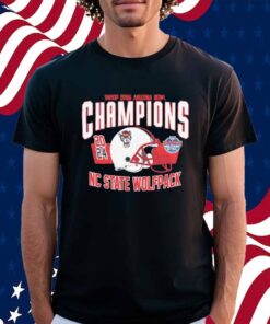 Snoop Dogg Arizona Bowl NC State Wolfpack Go Bowling Military Bowl Champions 2024 Shirt