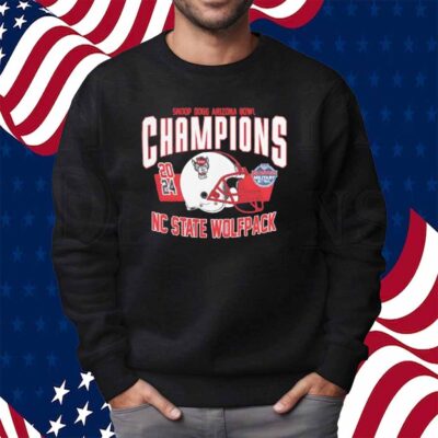 Snoop Dogg Arizona Bowl NC State Wolfpack Go Bowling Military Bowl Champions 2024 Shirt