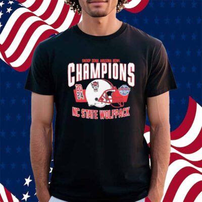 Snoop Dogg Arizona Bowl NC State Wolfpack Go Bowling Military Bowl Champions 2024 Shirt