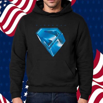 Superman 2025 Movie Stylized S-Shield Shirt