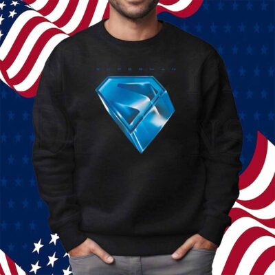 Superman 2025 Movie Stylized S-Shield Shirt