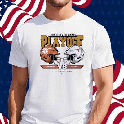 Texas Longhorns vs Clemson Tigers College Football Playoff 2025 First Round Head-To-Head Shirt