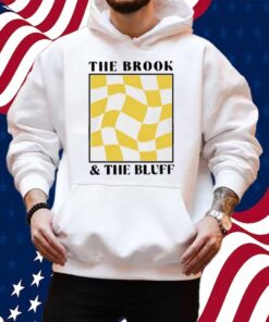 The Brook & The Bluff Wavy Yellow Checkered Shirt