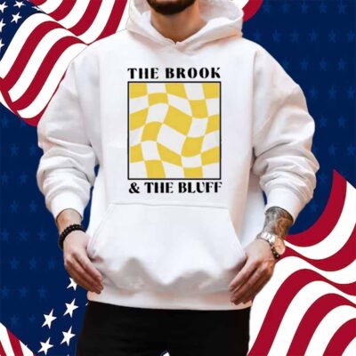 The Brook & The Bluff Wavy Yellow Checkered Shirt