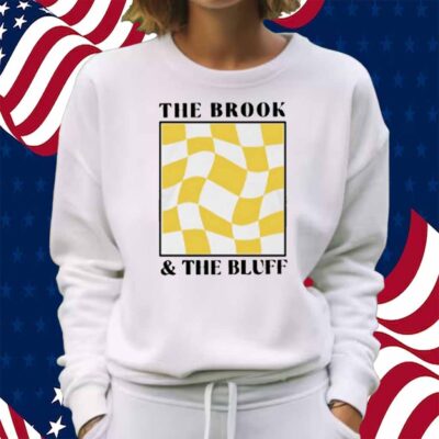 The Brook & The Bluff Wavy Yellow Checkered Shirt