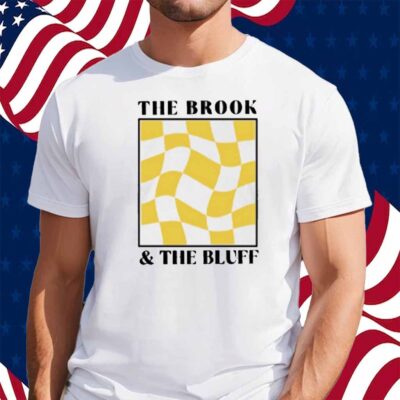 The Brook & The Bluff Wavy Yellow Checkered Shirt