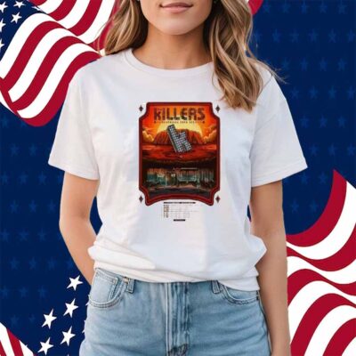 The Killers Dec 12-14 2024 Rod Laver Arena, Melbourne Shirt