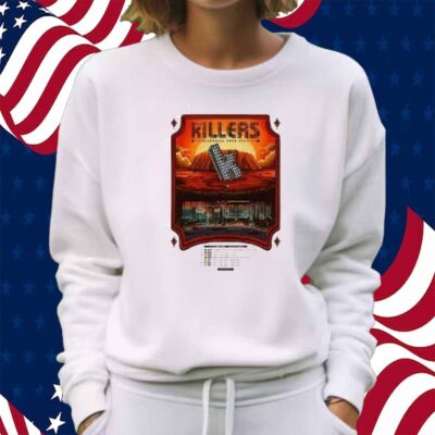 The Killers Dec 12-14 2024 Rod Laver Arena, Melbourne Shirt