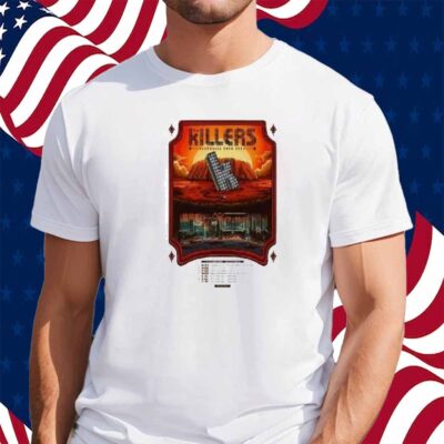 The Killers Dec 12-14 2024 Rod Laver Arena, Melbourne Shirt