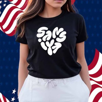Thegrefg Wearing Saiyans Corazón Saiyans Shirt