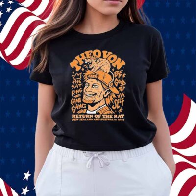 Theo Von The Rat King Gang Gang Be Good To Ya Self Return Of The Rat New Zealand And Australia Tour 2024 Auckland Shirt