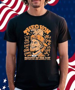 Theo Von The Rat King Gang Gang Be Good To Ya Self Return Of The Rat New Zealand And Australia Tour 2024 Auckland Shirt