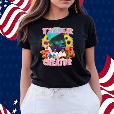Tyler The Creator Sunflower Vintage Hiphop 90s Rapper Shirt