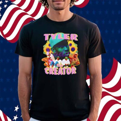 Tyler The Creator Sunflower Vintage Hiphop 90s Rapper Shirt