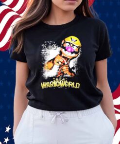 Wario Bling Bling King Wario World Shirt