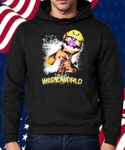 Wario Bling Bling King Wario World Shirt