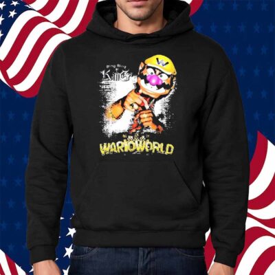 Wario Bling Bling King Wario World Shirt