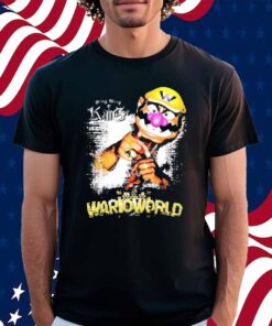 Wario Bling Bling King Wario World Shirt