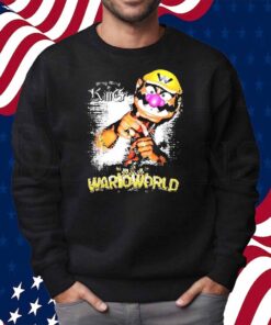 Wario Bling Bling King Wario World Shirt