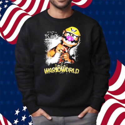 Wario Bling Bling King Wario World Shirt